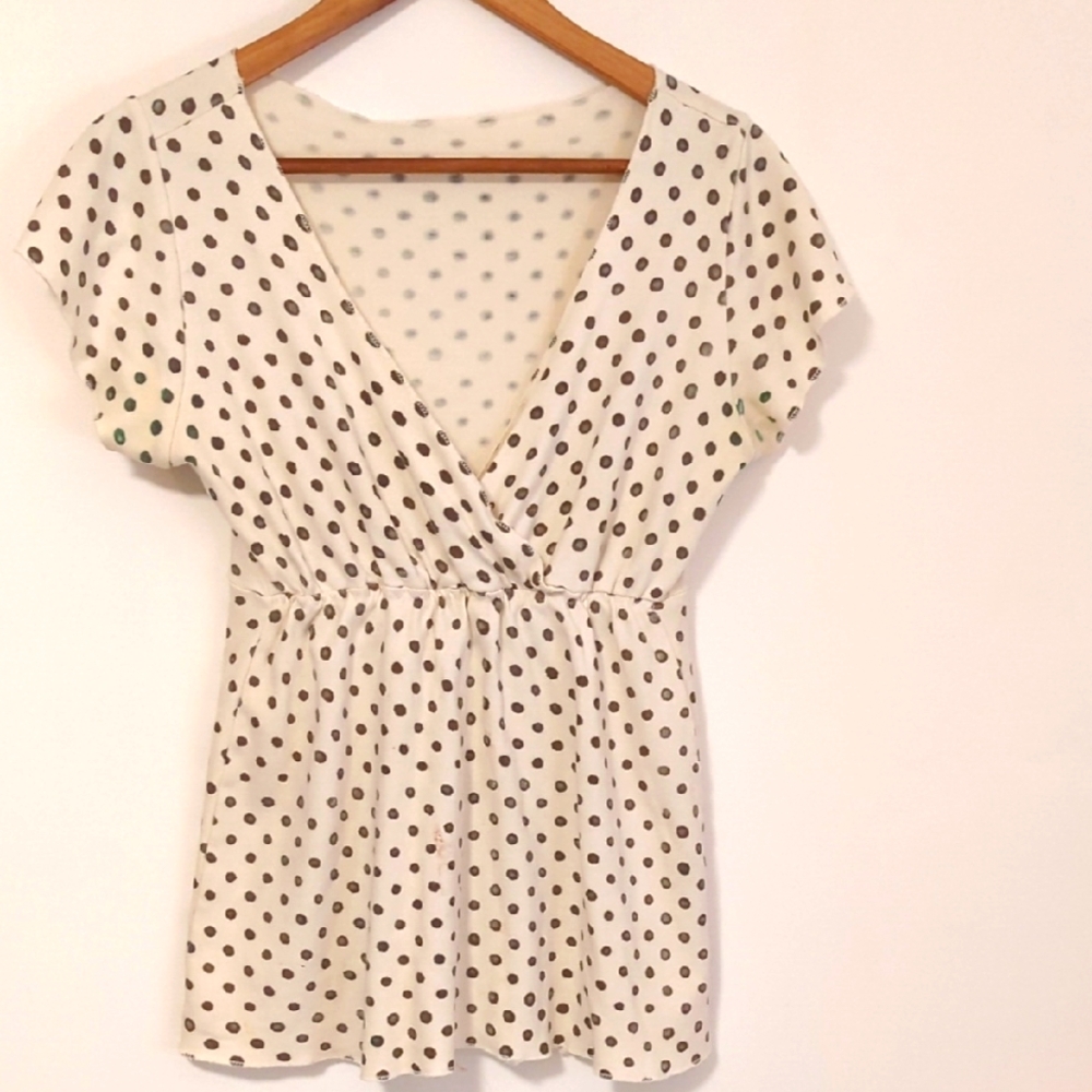 Gaia Conceptions Block Printed Empire Pencil Shirt